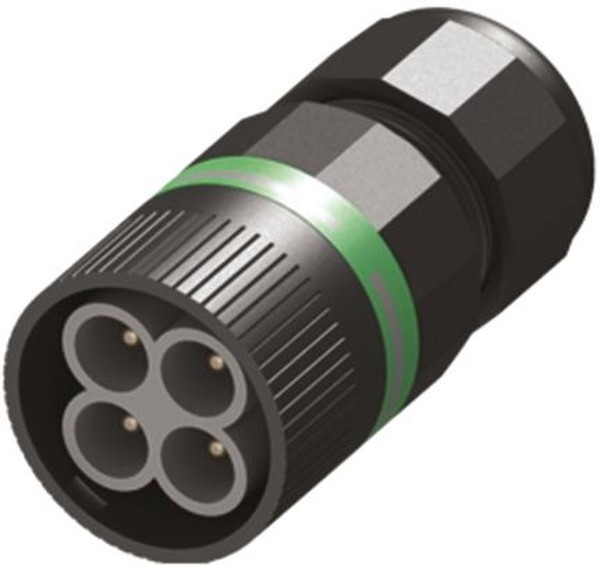 THB.387.A4A, Разъем питания зажим под винт "папа" TH387 7-12мм