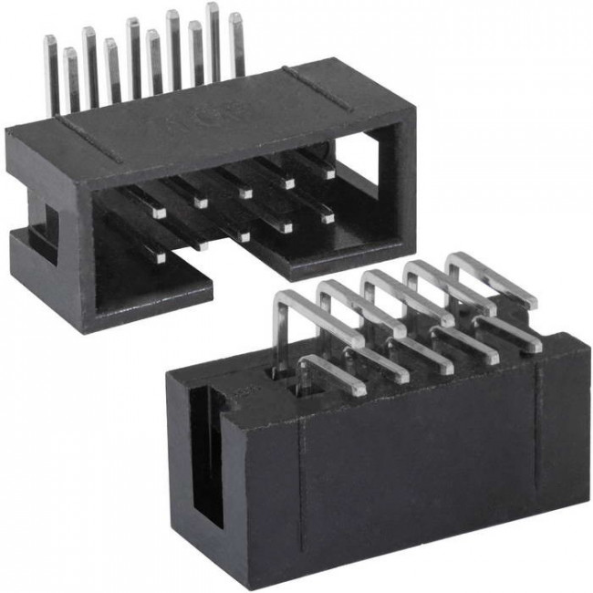 BH-10R (IDC-10MR), вилка на плату шаг 2.54мм угловая (118-A-10GRK) BH-10R (IDC-10MR), вилка на плату шаг 2.54мм угловая (118-A-10GRK)