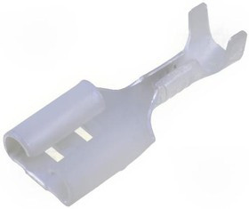 41969-2, Наконечник: плоский, 6,3мм, 0,8мм, "мама", 0,3-0,9мм2, обжим