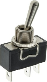X32CP, Toggle Switch, Panel Mount, On-Off-On, SPDT, Tab Terminal X32CP, Toggle Switch, Panel Mount, On-Off-On, SPDT, Tab Terminal