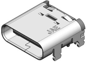 DX07S024JJ4R1300, USB Connectors TYPE C RECEPT LONG THRU-HOLE LEGS