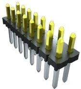 TLW-110-05-G-D, Headers &amp; Wire Housings .100" Low Profile Terminal Strip