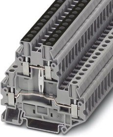 3044733, DIN Rail Terminal Blocks UTTB 4-PV 6.2MM DBL LEVEL 3044733, DIN Rail Terminal Blocks UTTB 4-PV 6.2MM DBL LEVEL