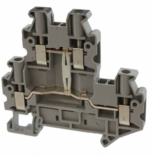 3044733, DIN Rail Terminal Blocks UTTB 4-PV 6.2MM DBL LEVEL 3044733, DIN Rail Terminal Blocks UTTB 4-PV 6.2MM DBL LEVEL