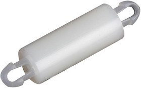 TRMDLSP1-09M-01, PCB Spacer, Dual Side, Lock-In Support, Nylon 6.6, 4.6 mm x 9 mm, TRMDLSP1 Series, 50 Pack
