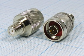 Разъем N вилка - разъем F розетка