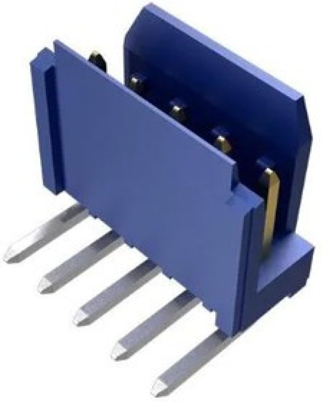 76385-404LF, Headers &amp; Wire Housings 8P VERT DR HDR TIN