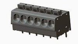 1986775-6, Fixed Terminal Blocks SCREWLESS, SW,6P, 5.08 PCB, Low Amp 1986775-6, Fixed Terminal Blocks SCREWLESS, SW,6P, 5.08 PCB, Low Amp
