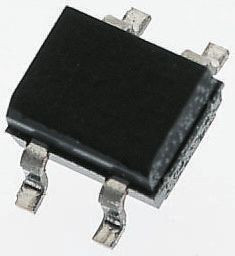 DF10S-T, Diodes Inc, Bridge Rectifier, 1A 1000V, 4-Pin DF-S