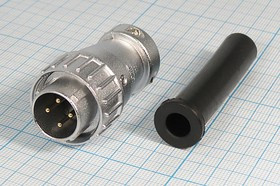 C146-10A0061021, Разъем: HDC: контактная вставка: "папа": C146: PIN: 6: 6+PE: 22А