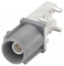 59S2AQ-40MT5-G_1, RF Connectors / Coaxial Connectors Plug PC-Board SMD Right Angle G Grey