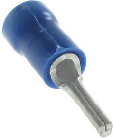 165075, Наконечник: игольчатая, d: 1,8мм, 1-2,5мм2, обжим, на провод, синий 165075, Наконечник: игольчатая, d: 1,8мм, 1-2,5мм2, обжим, на провод, синий