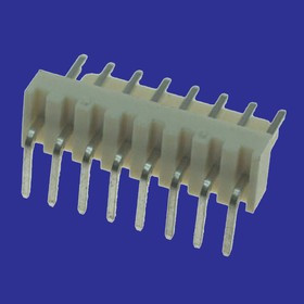 WF-08R pitch 2.54mm, Разъём питания низковольтный WF-08R шаг 2.54 мм, 8 контактов