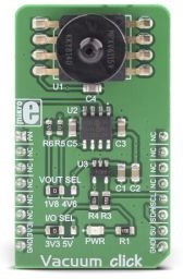 MIKROE-3195, Development Kit Vacuum Pressure for use with Monitoring Vacuum Percentage in Various Hy