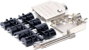 16-510200, D-Sub Backshells 9 POS NON MAGNETIC DIE CAST HOOD C/W WITH JACK SCREWS FOR USE WITH D SUB CONNECTORS 16-510200, D-Sub Backshells 9 POS NON MAGNETIC DIE CAST HOOD C/W WITH JACK SCREWS FOR USE WITH D SUB CONNECTORS
