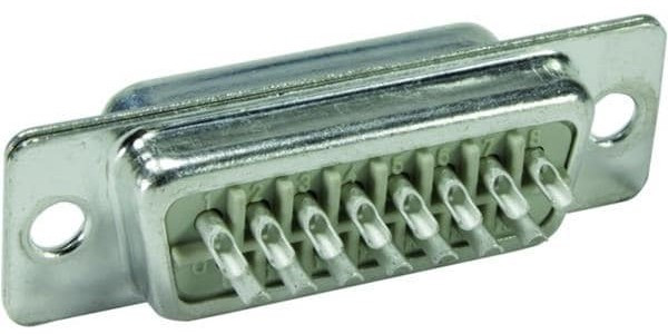 09670095615, Разъем D-Sub; PIN: 9; вилка; "папа"; пайка; Версия: цанговые контакты