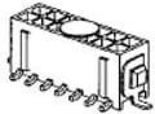 4-794636-0, Pin &amp; Socket Connectors HDR ASSY 10 POS TIN VERT SMT