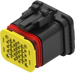 1-2350891-1, AUTOMOTIVE HOUSING, RCPT, 20POS, BLK
