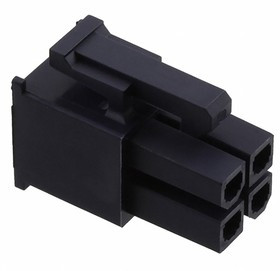 46992-0410, Headers &amp; Wire Housings MiniFitJr Rcpt DR V2 GW 4Ckt