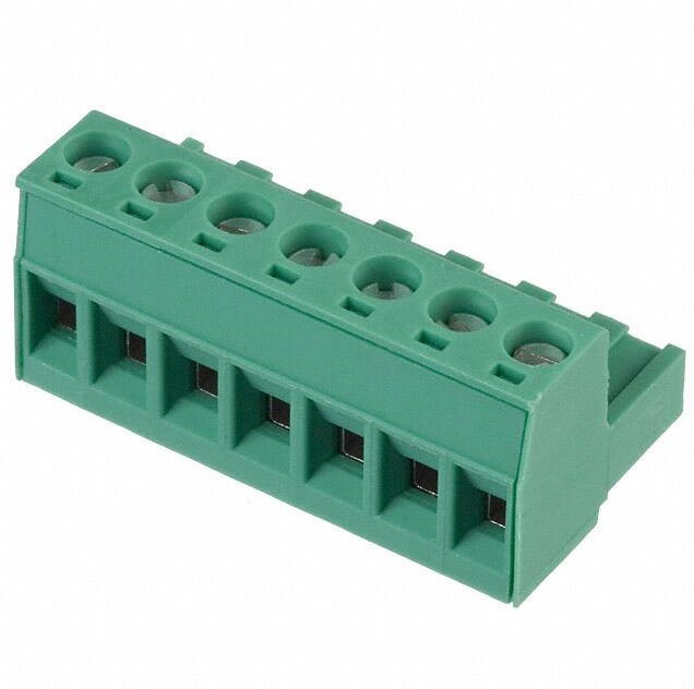 1757064, Pluggable Terminal Blocks 7 Pos 5.08mm pitch Plug 24-12 AWG Screw