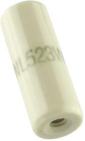2601, SPACER, ROUND CERAMIC 0.375IN X 15.875MM