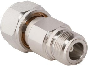 AD-4310PNJ-1, RF Adapters - Between Series 4.3/10 Plug to N Jack, Straight AD-4310PNJ-1, RF Adapters - Between Series 4.3/10 Plug to N Jack, Straight