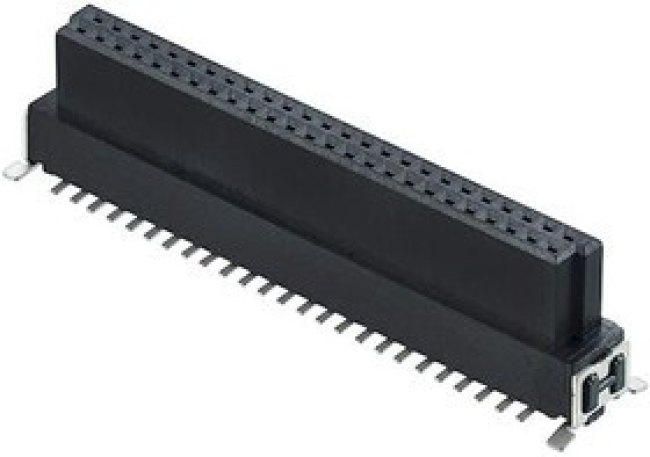M55-6015042R, PCB Receptacle, Плата - к - плате, 1.27 мм, 2 ряд(-ов), 50 контакт(-ов), Поверхностный Монтаж