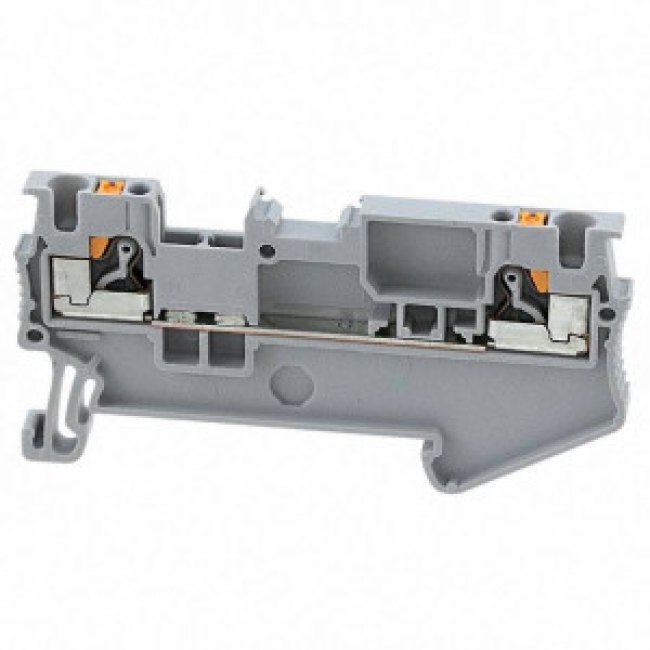3210308, PT 1.5/S-MTD Series Grey DIN Rail Terminal Block, Push In Termination 3210308, PT 1.5/S-MTD Series Grey DIN Rail Terminal Block, Push In Termination