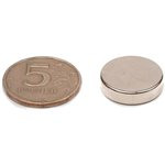 Неодимовый магнит - диск 20x5мм 9-1212368-002 Неодимовый магнит - диск 20x5мм 9-1212368-002