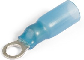 НКИ-Т 2.5-4, Наконечник кольцевой изолированный синий с термоусаживаемой манжетой