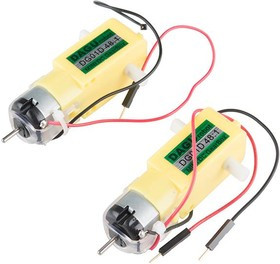 ROB-13302, AC, DC &amp; Servo Motors Hobby Gearmotor - 140 RPM (Pair)