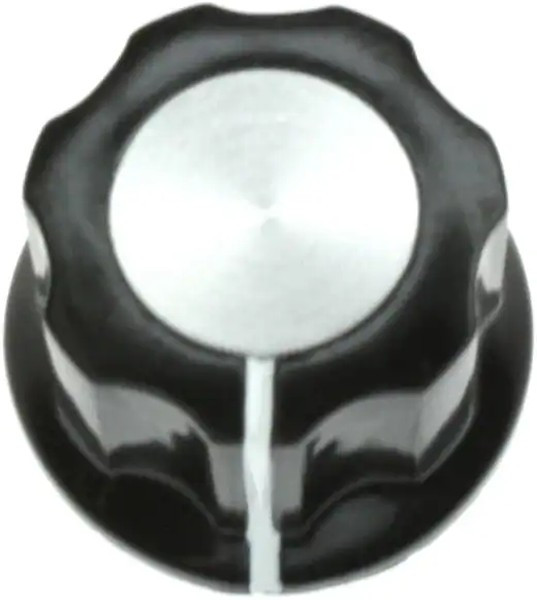 PKES60B1/4, Knobs &amp; Dials .748" LINE IND/ALL STR FLUTE KNOB