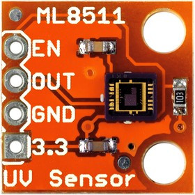 Датчик УФ излучения ML8511 Датчик УФ излучения ML8511