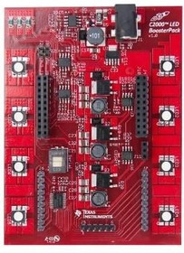 BOOSTXL-C2KLED, Дочерняя плата, контроллер LED, BoosterPack, штыревой BOOSTXL-C2KLED, Дочерняя плата, контроллер LED, BoosterPack, штыревой