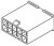 MX-39-01-3083, Вилка, провод-провод, "папа", Mini-Fit Jr, 4,2мм, PIN: 8, на провод