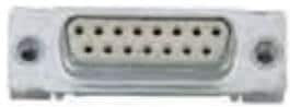 173109-0574, D-Sub Standard Connectors DSUB CRP RCPT 9 PN W/SLCK FLTS09S7-K121