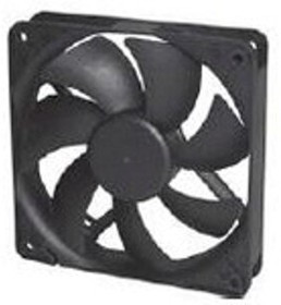 EEC0252B1-A99, Вентилятор осевой, 24В DC, 120x120x25мм, подшипник качения, 183,8куб.м/ч, 44,5дБА EEC0252B1-A99, Вентилятор осевой, 24В DC, 120x120x25мм, подшипник качения, 183,8куб.м/ч, 44,5дБА