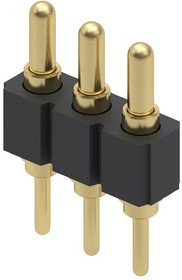 825-22-003-10-001101, CONNECTOR, HEADER, 3POS, 1ROW, 2.54MM
