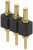 825-22-003-10-001101, CONNECTOR, HEADER, 3POS, 1ROW, 2.54MM