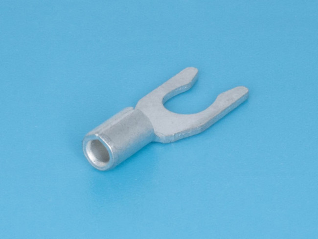 TYL-1.25-3, Клемма тип "U" 3,7мм на провод 0,5-1,5 мм с защелкой, кратно 100шт.