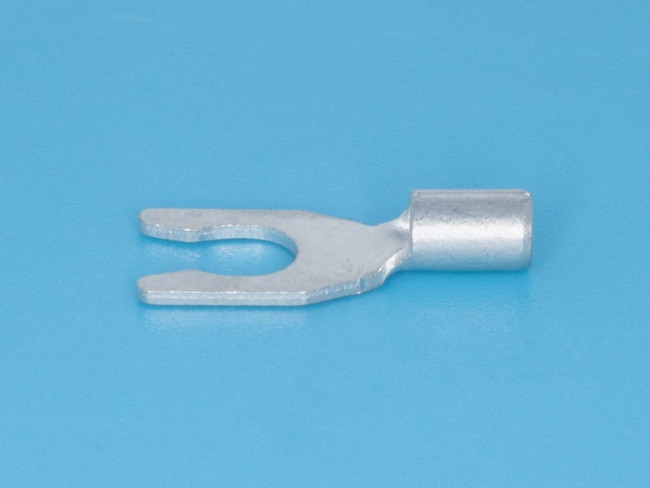 TYL-1.25-3, Клемма тип "U" 3,7мм на провод 0,5-1,5 мм с защелкой, кратно 100шт.