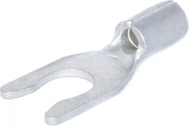 TYL-1.25-3, Клемма тип "U" 3,7мм на провод 0,5-1,5 мм с защелкой, кратно 100шт.