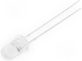 OSWC5131A, LED; 5mm; white warm; 3000mcd; 30°; Front: convex; 2.8?4V