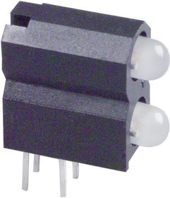 553-0711-300F, INDICATOR, LED PCB, 2-LED, RED / GREEN