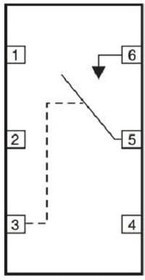 NC7SB3157L6X, Аналоговый переключатель, 1 канал(-ов), SPDT, 50 Ом, 1.65В до 5.5В, MicroPak, 6 вывод( NC7SB3157L6X, Аналоговый переключатель, 1 канал(-ов), SPDT, 50 Ом, 1.65В до 5.5В, MicroPak, 6 вывод(