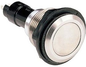 T0918SOAAG, Push Button Switch, Momentary, Panel Mount, 19.2mm Cutout, SPST, 250V T0918SOAAG, Push Button Switch, Momentary, Panel Mount, 19.2mm Cutout, SPST, 250V