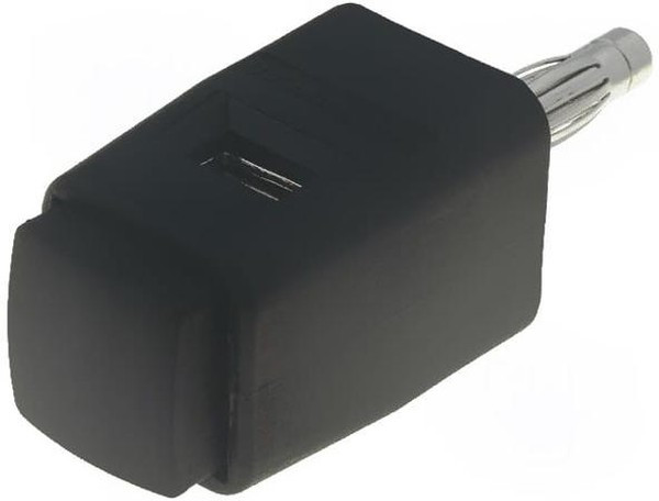 SDK 502 / SW, Black Male Banana Plug, 4 mm Connector, 16A, 30 V ac, 60V dc, Nickel Plating SDK 502 / SW, Black Male Banana Plug, 4 mm Connector, 16A, 30 V ac, 60V dc, Nickel Plating