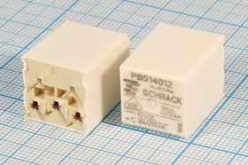 Реле 12В, PB514012, 1x10A,250В; №14247 реле 12В\\PB514012\1x10A,250В