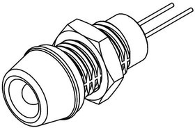 L08-01BAAS-MR7001, LED Panel Mount Indicators BLUE METAL DC 4V