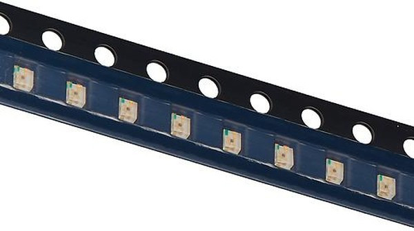 FYLS-0805UGC, Светодиод SMD, 0805, суперяркий зеленый, прозрачный, 575 нм, 45 мКд, 130°